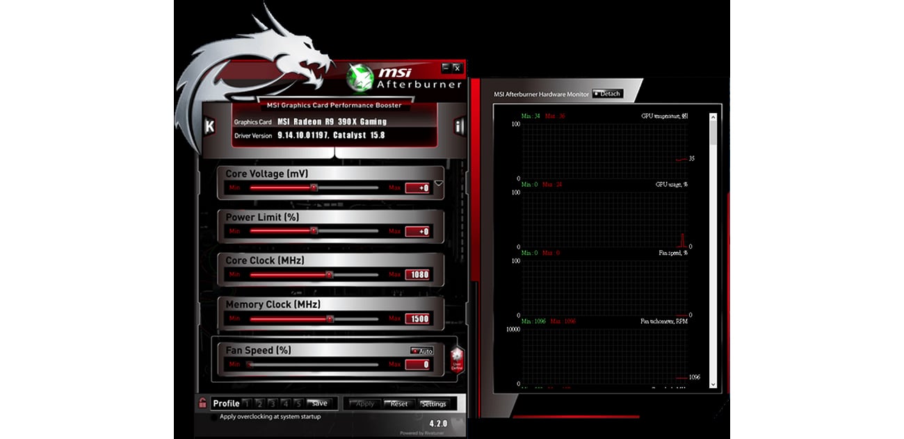 Разгон gtx 580 msi afterburner